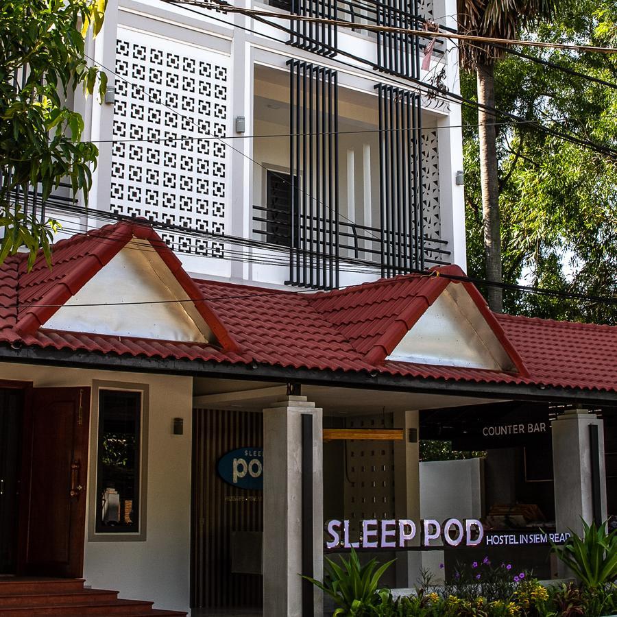 Sleep Pod Hostel Siem Reap Exterior foto